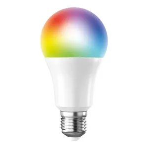 Solight LED SMART WIFI žárovka, klasický tvar, 10W, E27, RGB, 270°, 900lm WZ531 Studená bílá