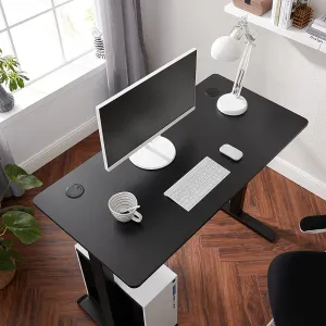 SONGMICS Deska pracovního stolu 120x60x1,8cm černá #5850302