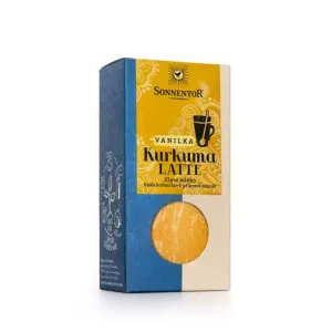 Kurkuma Latte – vanilka bio, jemná směs koření k přípravě s horkým mlékem