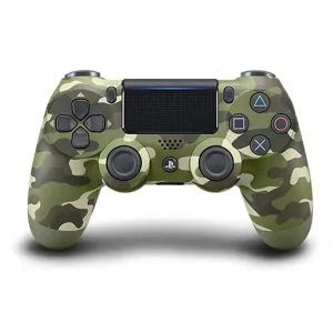 Bezdrátový ovladač  Sony DualShock 4 v2, green camouflage