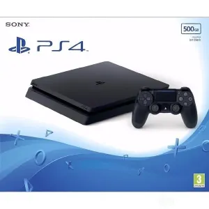 Sony PlayStation 4 Slim 500GB, jet black #4537097