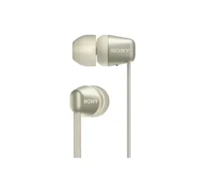 Bluetooth® špuntová sluchátka Sony WI-C310 WIC310N.CE7, zlatá
