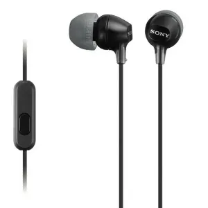 Sony MDR-EX15APB sluchátka s mikrofonem, Black