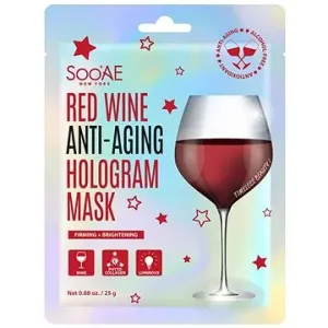 SOO'AE Red Wine Anti-Aging Hologram Mask 25 g