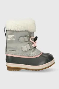 Dětské zimní boty Sorel šedá barva #5597969