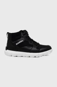 Sneakers boty Sorel Explorer Sneaker Mid černá barva #4067529