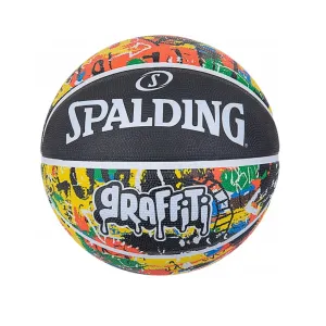 Basketbalový míč SPALDING Rainbow Graffiti - 5 #4876748