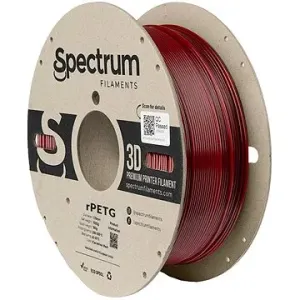 Spectrum 3D filament, r-PETG, 1,75mm, 1000g, 80593, carmine red