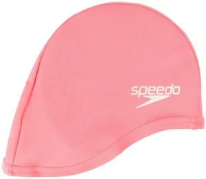 Dětská plavecká čepička speedo polyester cap junior růžová #2551024