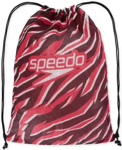 Plavecký vak speedo printed mesh bag červená #2551210