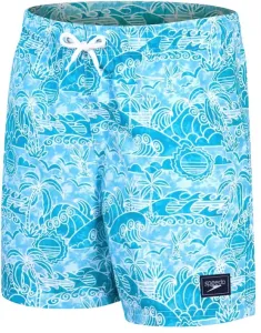 Chlapecké plavecké šortky speedo printed 15 watershort boy alpine #5524982