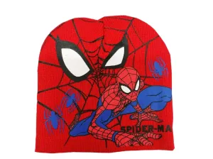 Spider Man - licence Chlapecká čepice - Spider-Man HS4003, červená Barva: Červená, Velikost: velikost 52