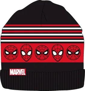 Spider Man - licence Chlapecká zimní čepice - Spider-Man 52391380, černá Barva: Černá, Velikost: velikost 52