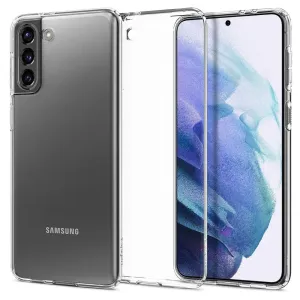 Spigen Liquid Crystal silikonový kryt na Samsung Galaxy S21, průsvitný (ACS02419)