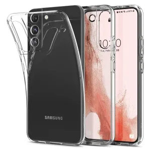 Pouzdro Spigen Liquid Crystal pro Samsung Galaxy S22, transparentní