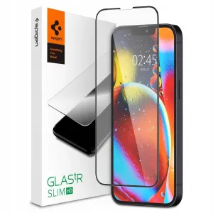 OCHRANNÉ TVRZENÉ SKLO SPIGEN GLASS FC iPhone 13 Pro Max / 14 Plus / 15 Plus BLACK