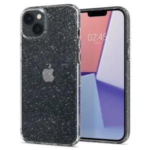 Pouzdro Spigen Liquid Crystal Glitter pro Apple iPhone 14 Plus, crystal quartz