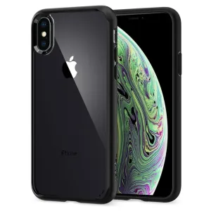Pouzdro Spigen Ultra Hybrid pro Apple iPhone XS/X, černé