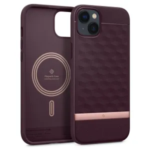 Spigen Pouzdro Caseology Parallax Mag s MagSafe pro iPhone 14 Plus - vínové