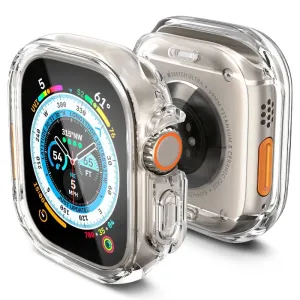Pouzdro Spigen Ultra Hybrid pro Apple Watch Ultra (49 mm) - průhledné