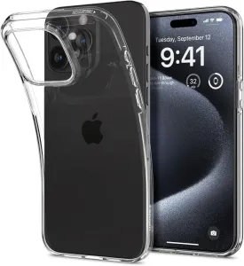 Pouzdro Spigen Liquid Crystal Glitter pro Apple iPhone 15 Pro, transparentní #5283783