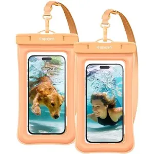 Pouzdro Spigen Aqua Shield WaterProof Floating Case A610 2 Pack, apricot (ACS06018)