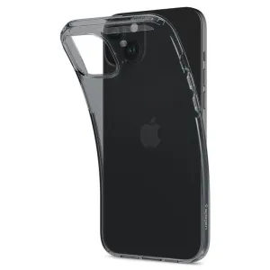 Pouzdro Spigen Crystal Flex pro iPhone 15 - šedé průhledné