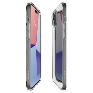 Pouzdro Spigen Crystal Flex pro Apple iPhone 15, transparentní