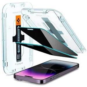 Spigen Glass EZ Fit Privacy 2 Pack iPhone 14 Pro