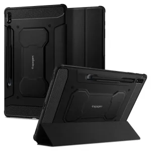 Pouzdro Spigen Rugged Armor Pro pro Samsung Galaxy Tab S7+ / S8+ 12,4'' - černé