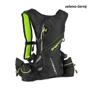 SPOKEY - SPRINTER - Cyklistický a běžecký batoh 5l zeleno černý, vodotěsný