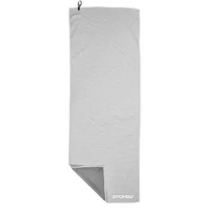 SPOKEY - COSMO Chladící rychleschnoucí ručník 31x84 cm, šedý v plastové tubě