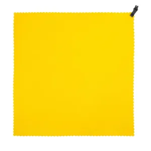SPOKEY - NEMO Rychleschnoucí ručník 40 x 40 cm, žlutý s karabinou