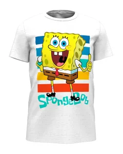 SpongeBob v kalhotách - licence Chlapecké tričko - SpongeBob v kalhotách 5202209, světle šedý melír Barva: Šedá, Velikost: 116