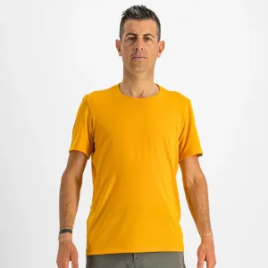 SPORTFUL Cyklistické triko s krátkým rukávem - XPLORE - žlutá