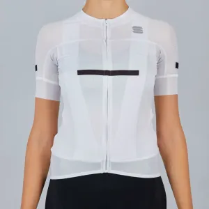 SPORTFUL Cyklistický dres s krátkým rukávem - EVO - bílá