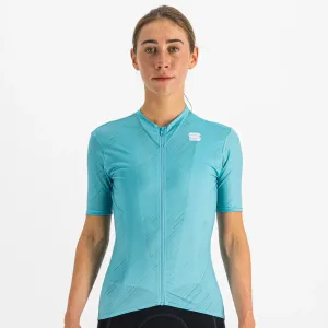 SPORTFUL Cyklistický dres s krátkým rukávem - FLARE - světle modrá L