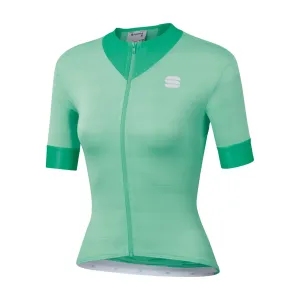 SPORTFUL Cyklistický dres s krátkým rukávem - KELLY - zelená