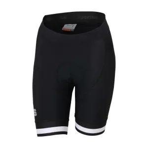 SPORTFUL Cyklistické kalhoty krátké bez laclu - BODYFIT CLASSIC - černá/bílá XS