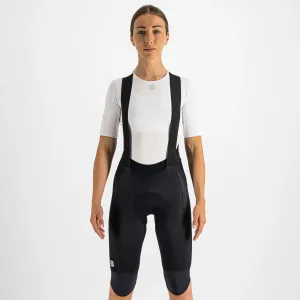 SPORTFUL Cyklistické kalhoty krátké s laclem - BODYFIT PRO THERMAL - černá L