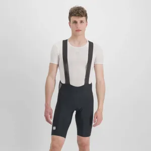SPORTFUL Cyklistické kalhoty krátké s laclem - CLASSIC - černá L