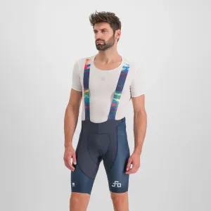 SPORTFUL Cyklistické kalhoty krátké s laclem - PETER SAGAN BODYFIT CLASSIC - modrá #6062747