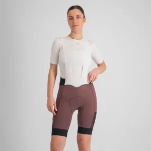 SPORTFUL Cyklistické kalhoty krátké s laclem - SUPERGIARA - bordó XS
