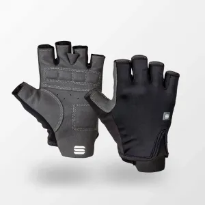 SPORTFUL Cyklistické rukavice krátkoprsté - MATCHY - černá 12Y
