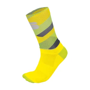SPORTFUL Cyklistické ponožky klasické - BODYFIT TEAM 15 - žlutá S