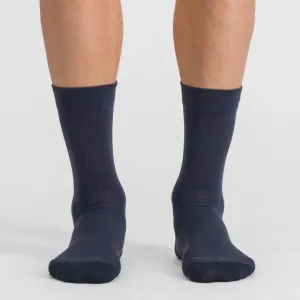 SPORTFUL Cyklistické ponožky klasické - MATCHY WOOL - modrá #6041550