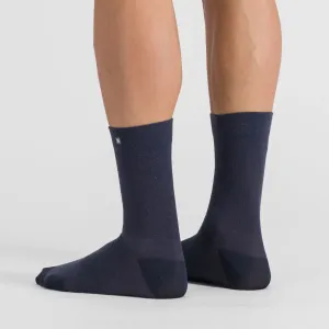 SPORTFUL Cyklistické ponožky klasické - MATCHY WOOL - modrá S