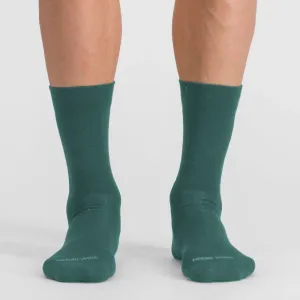 SPORTFUL Cyklistické ponožky klasické - MATCHY WOOL - zelená #6041556