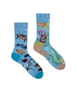 Spox Sox Aquarium Ponožky, 40-43, Více barevná