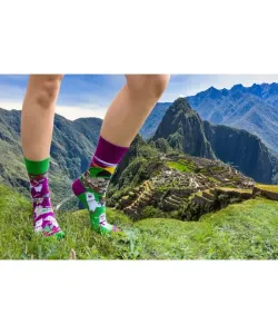 Spox Sox Llamas of Machu Picchu Ponožky, 40-43, Více barevná